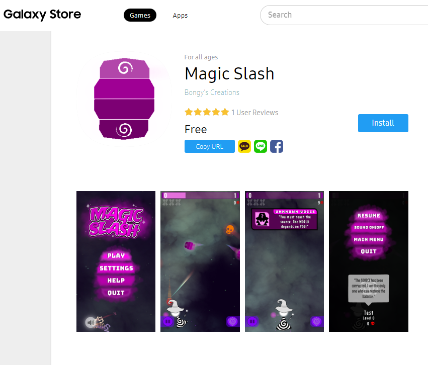 MagicSlashOnSamsung