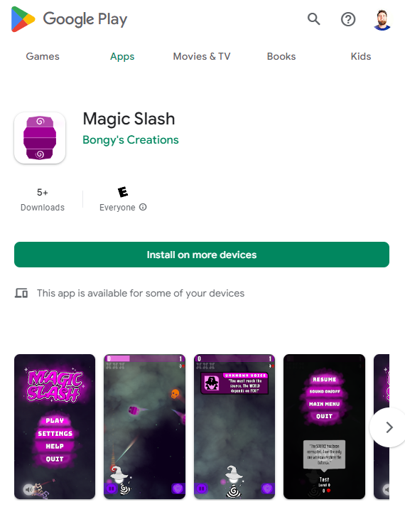 MagicSlashOnGooglePlay